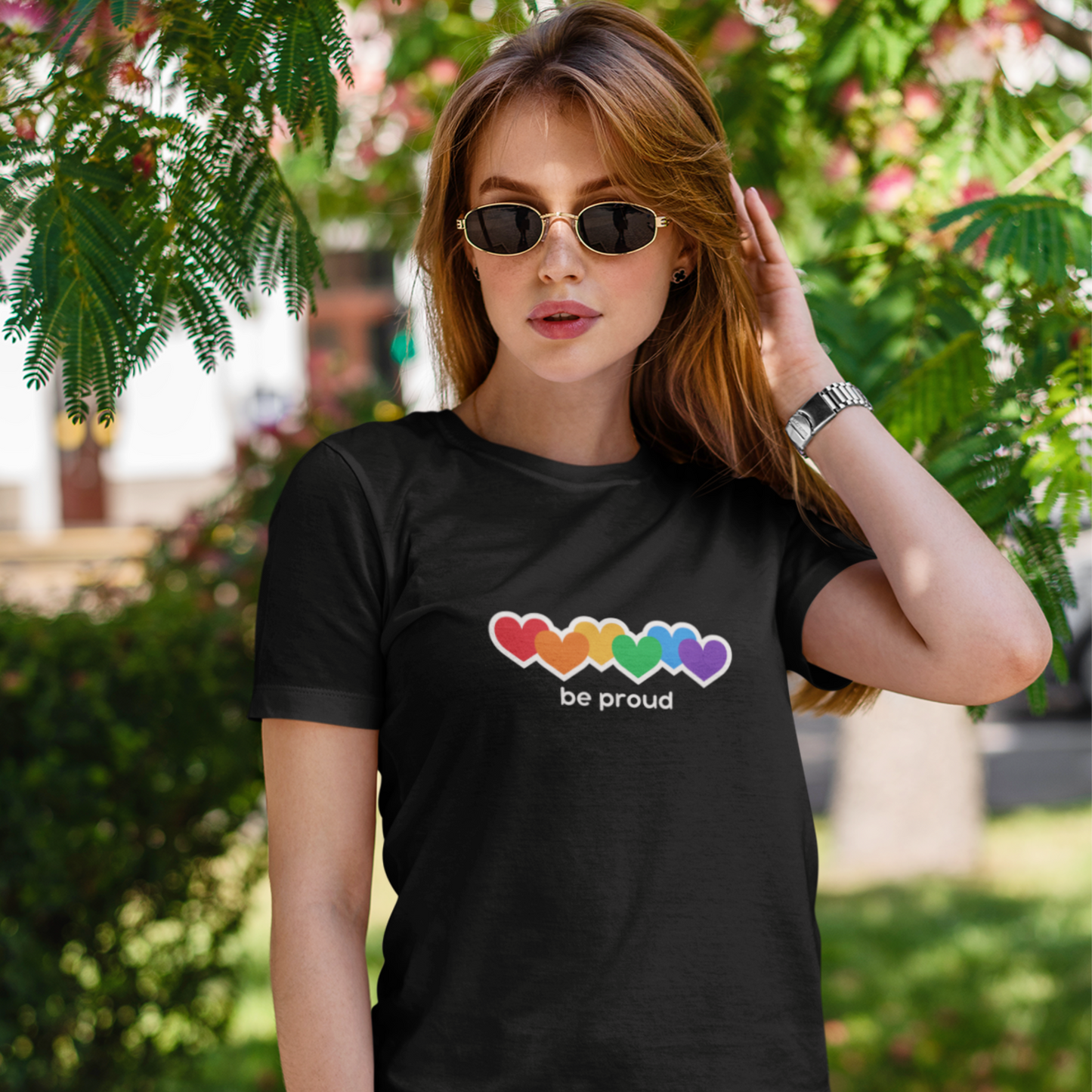 Be Proud Black T-Shirt