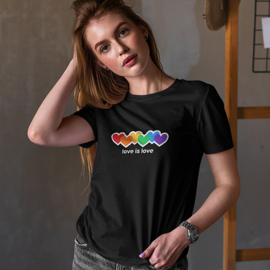 Love Is Love Black T-Shirt