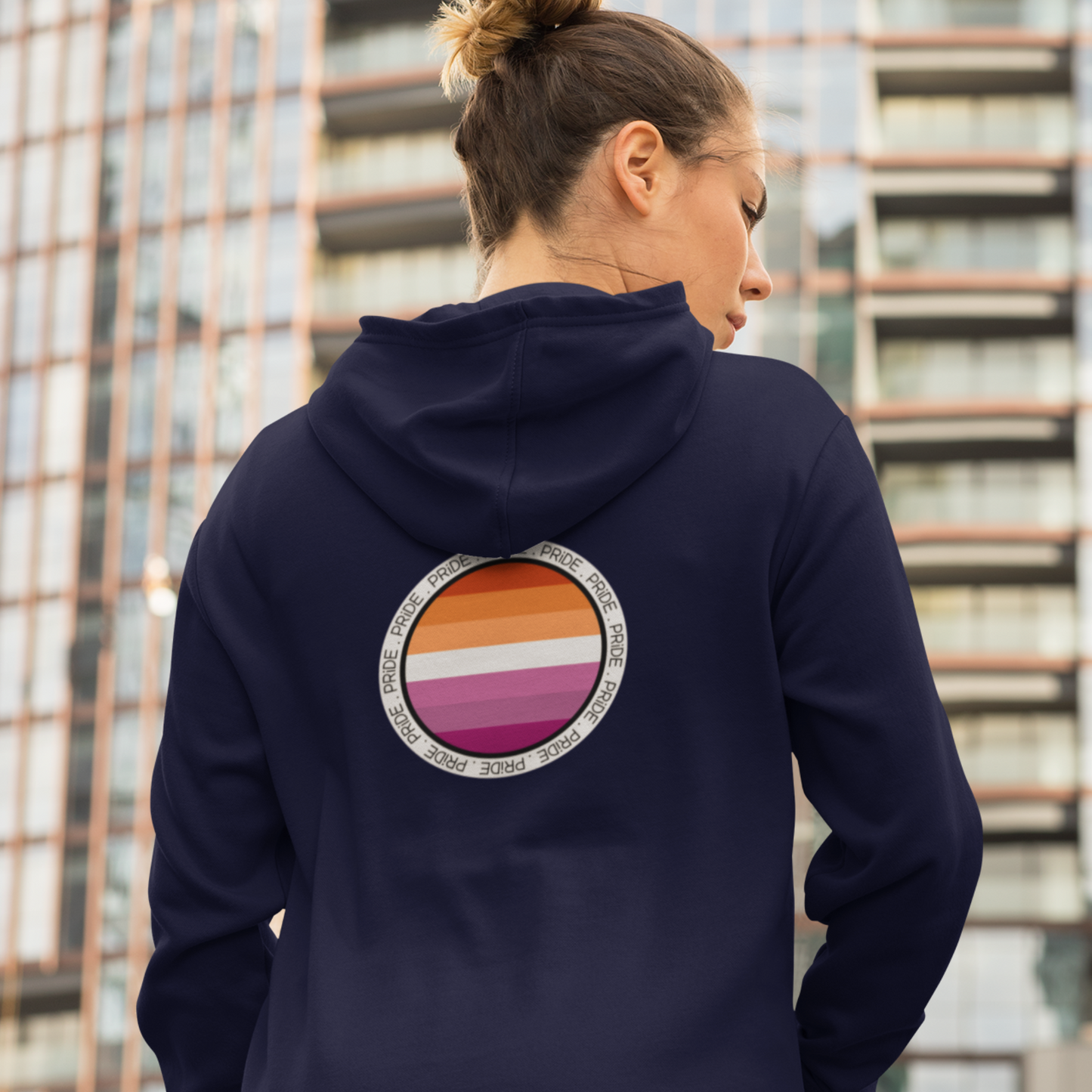 Pride QPUK Navy Hoodie (Various Flags)