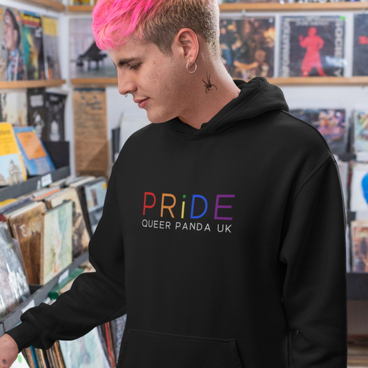 Pride QPUK Black Hoodie (Various Flags)