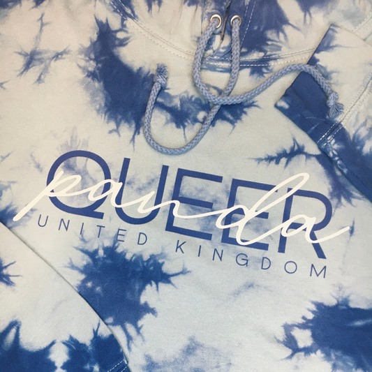 Queer Panda UK Blue Cloud Hoodie